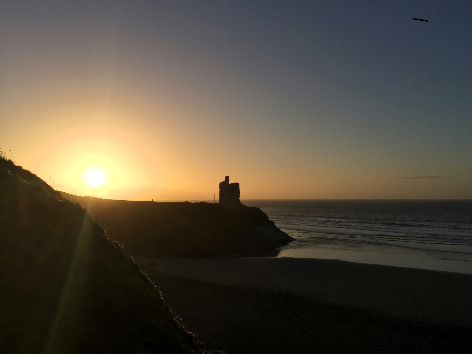 Winter sunset, Ballybunion
