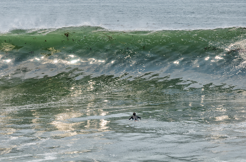 Scenic surf, Steamer Lane-The Point