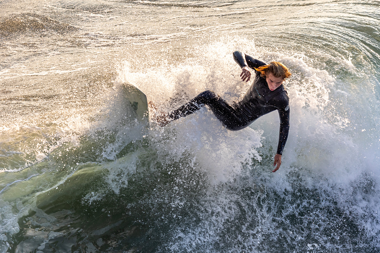 Oceanside Surfer, Oceanside Pier