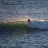 Day 2 of a small long period swell near Anatori., Anatori River