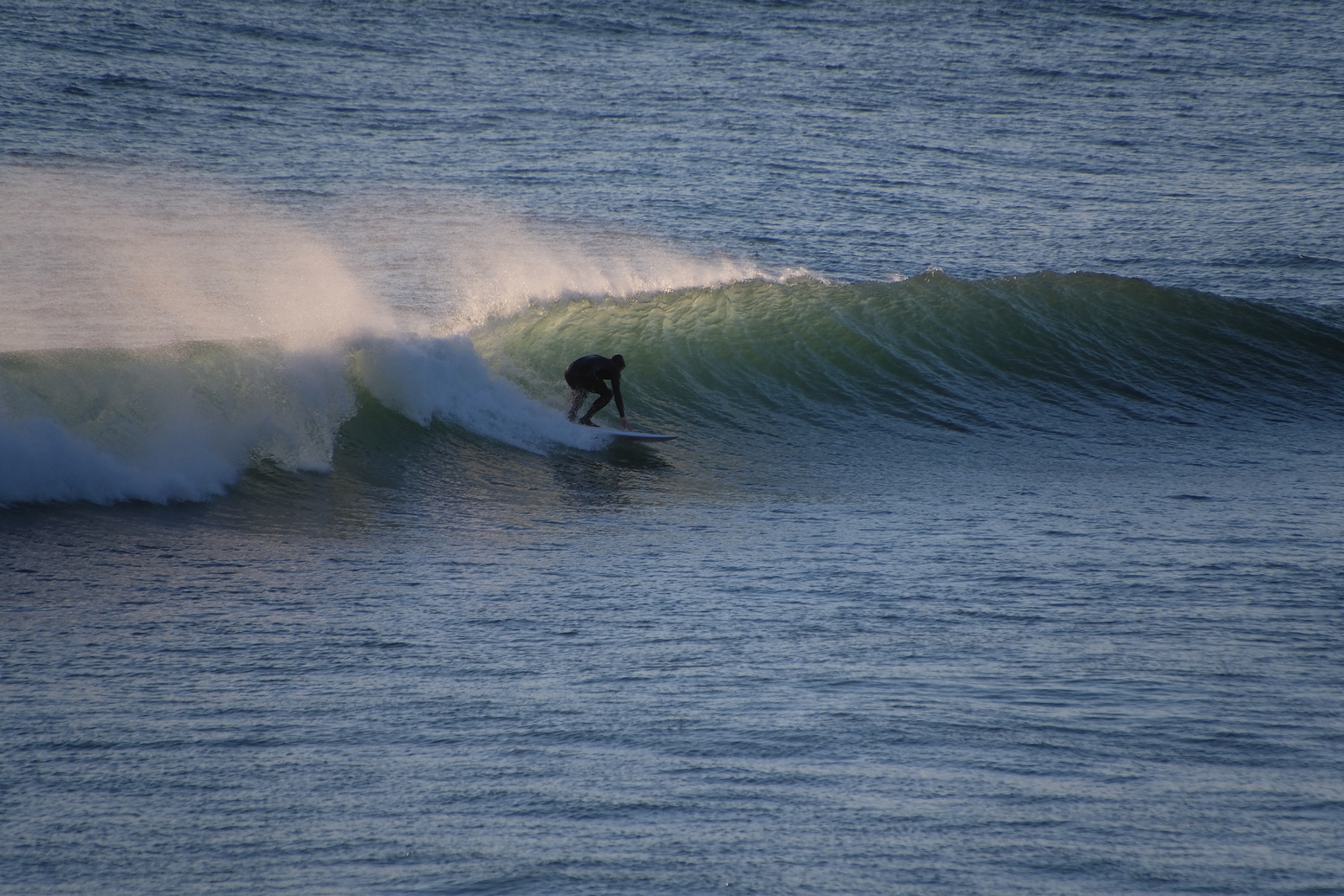 Day 2 of a small long period swell near Anatori., Anatori River