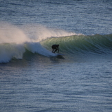 Day 2 of a small long period swell near Anatori., Anatori River