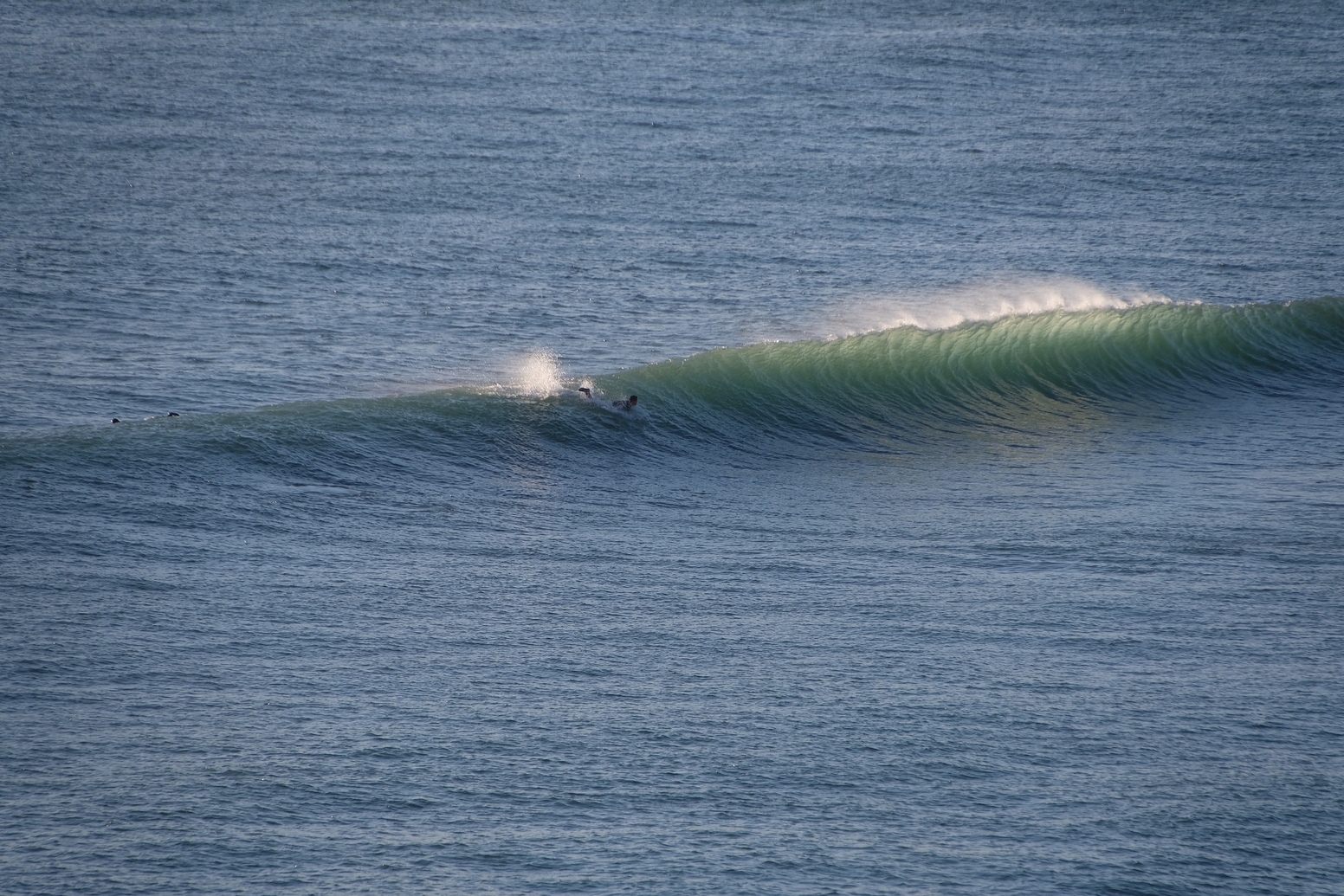 Day 2 of a small long period swell near Anatori., Anatori River