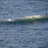 Day 2 of a small long period swell near Anatori., Anatori River