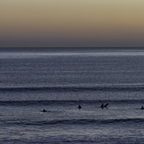 Sunset Surfers at Wembury