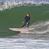 Surfing at Bradley Beach