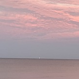 Sailing with the sunrise, Turtle Beach