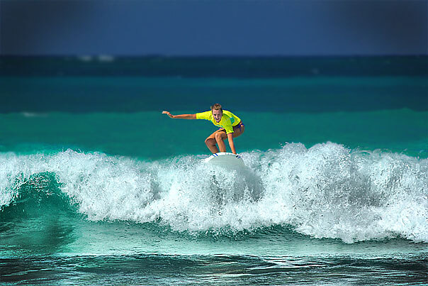 Surf on Macao (Dominican Republic), Playa del Macao