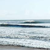 Baie des sables par grosse houle, La Baie Des Sables