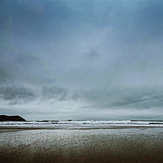 Polzeath looking moody in the wake of Storm Barra