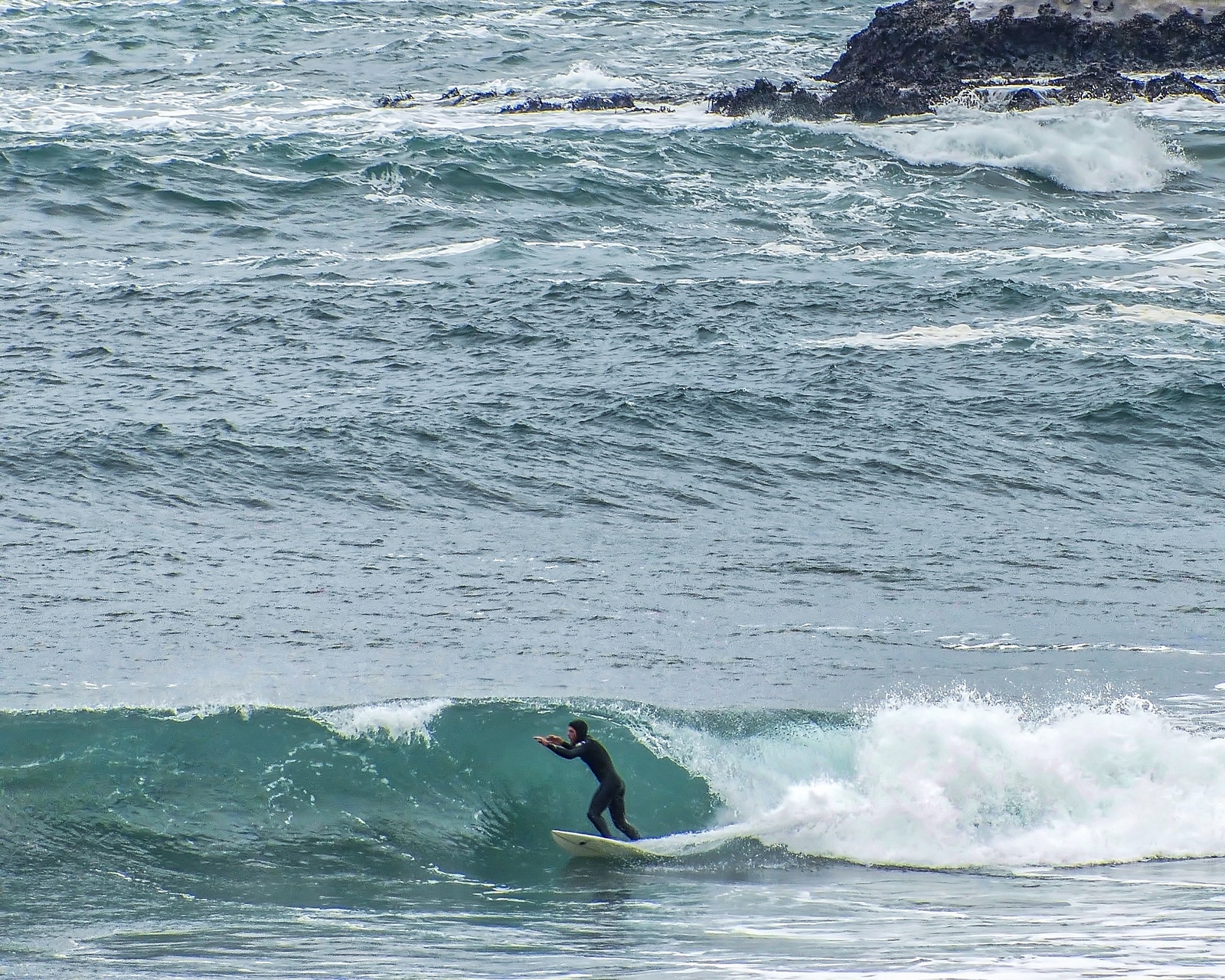 Head high at PC, Pacific City/Cape Kiwanda