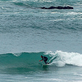 Tucking into PC section, Pacific City/Cape Kiwanda