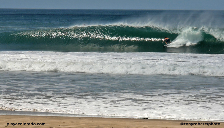 Kai gets slotted., Playa Colorado