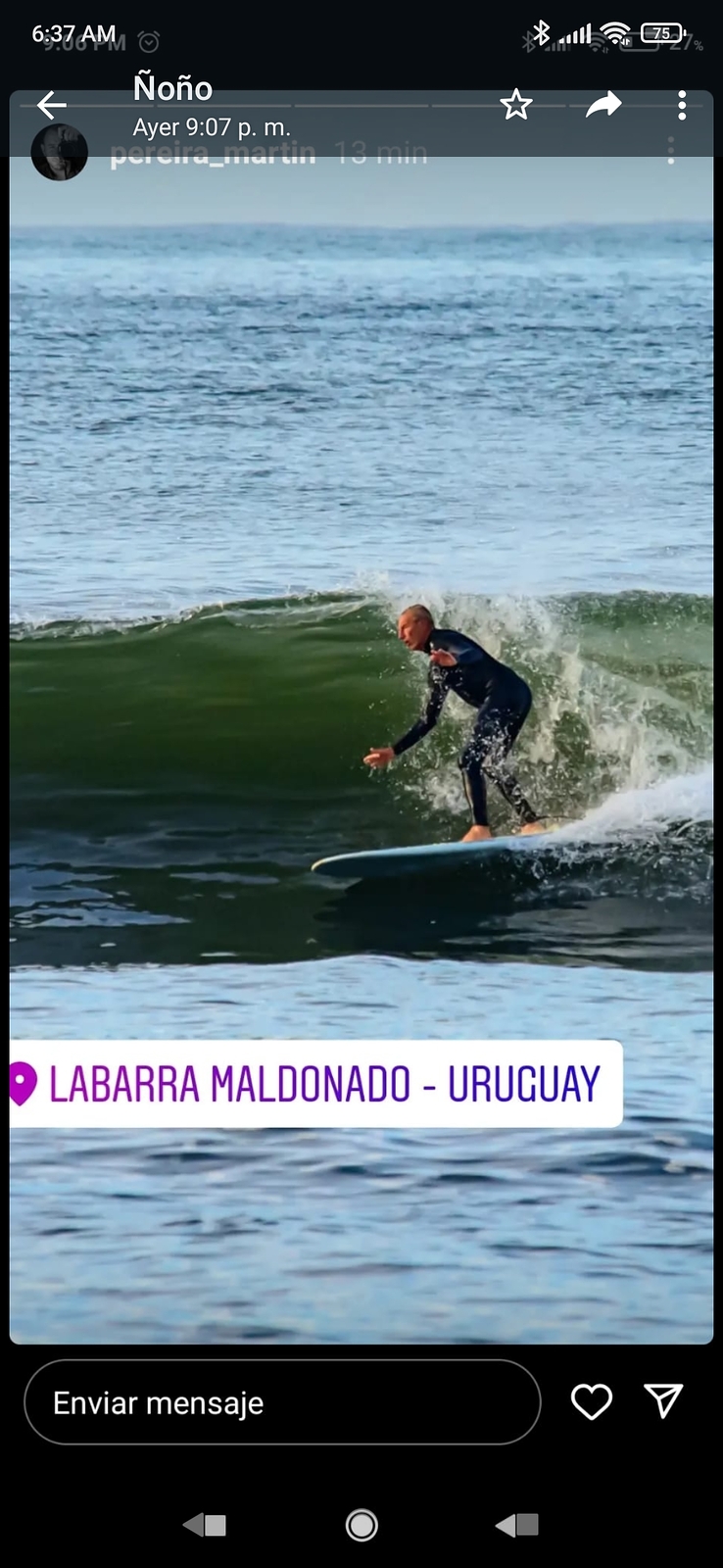 Siempre buenas olas., La Posta