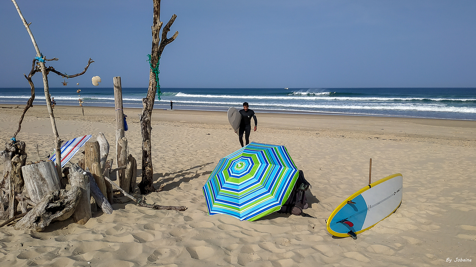 Perfect surfing day, Le Porge