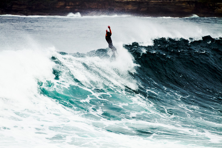 Maroubra Beach surf break