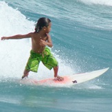 Little Boy Surfing, Lake Worth Pier