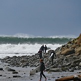 Waiting for a break, Rincon - Rivermouth