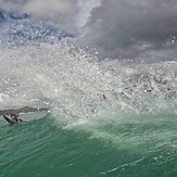 Ella , shredding her local, Whangamata Bar