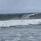 Finally some good waves., Surf City Pier