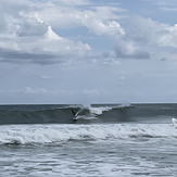 Finally some good waves., Surf City Pier