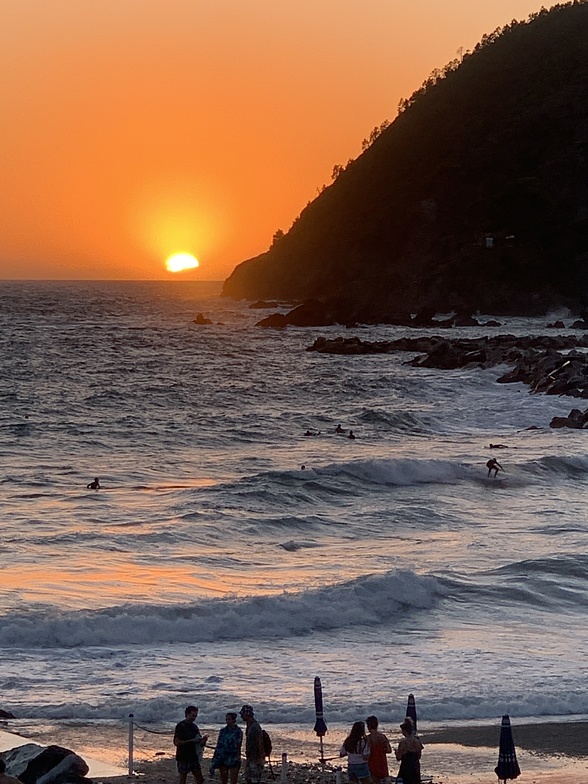 Levanto surf break