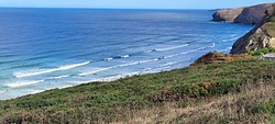 September swells, Watergate Bay photo