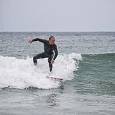 Surfing at Portreath, Portreath Beach