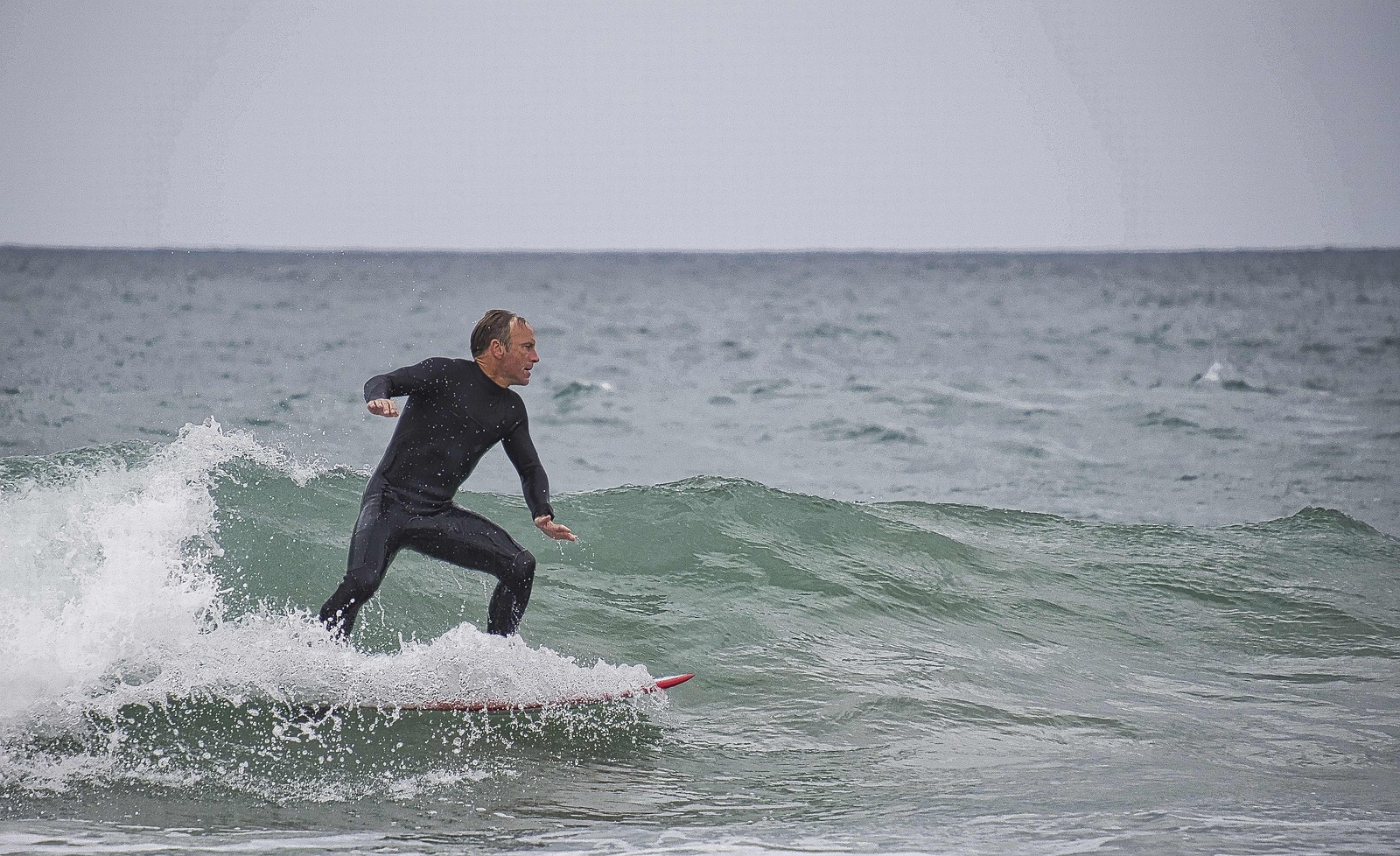 Surfing at Portreath, Portreath Beach