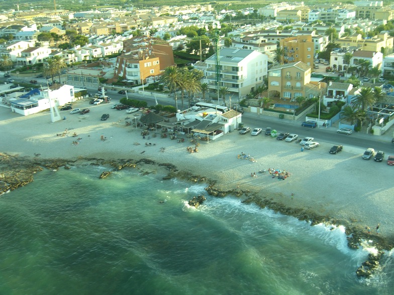 Montgo di Bongo Javea Spain Riding waves from 80´s