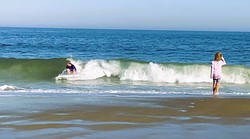 On Rail/On Sand..., Bethany photo