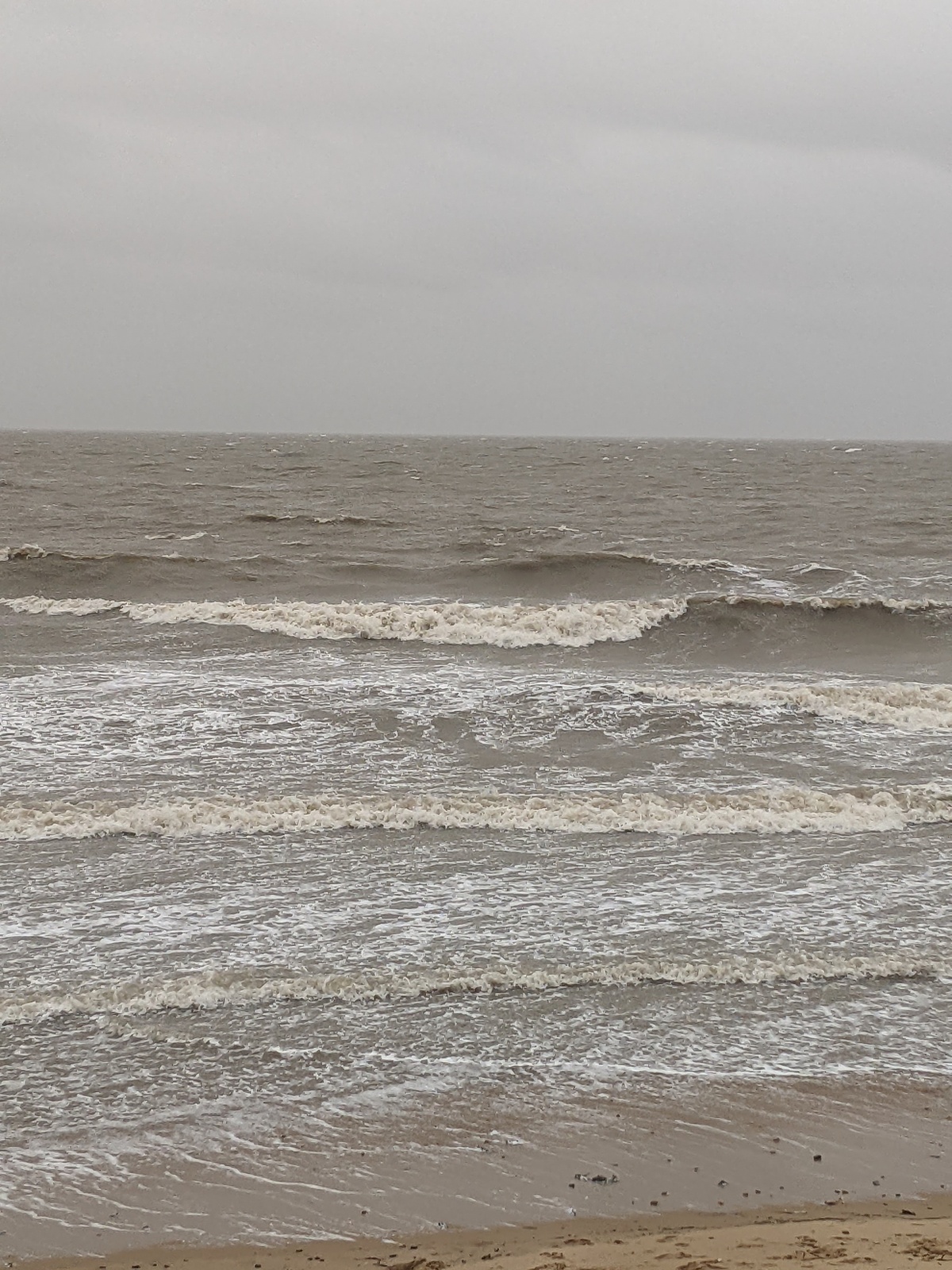 A right-hander goes unridden, Walton-On-The-Naze