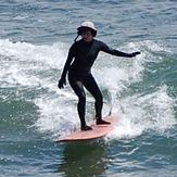 Santa Cruz surfer girl, Pleasure Point-Insides