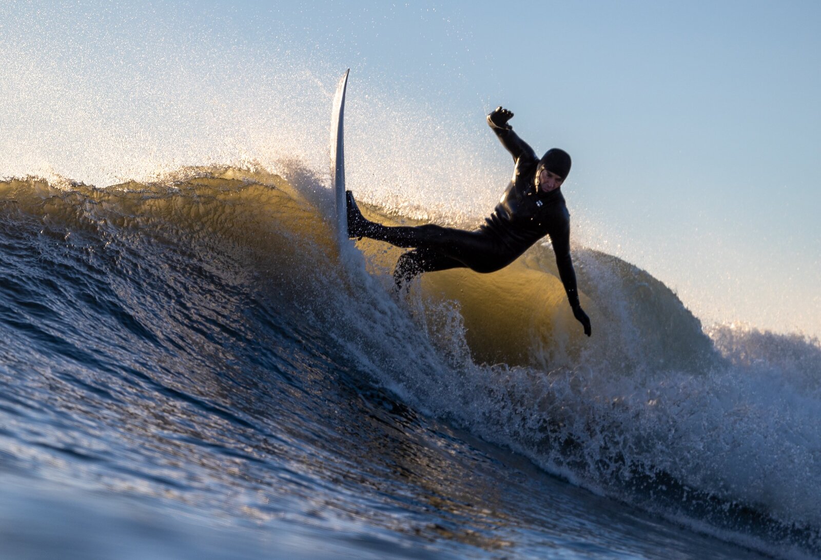 Ken Hunt setting up, Virginia Beach
