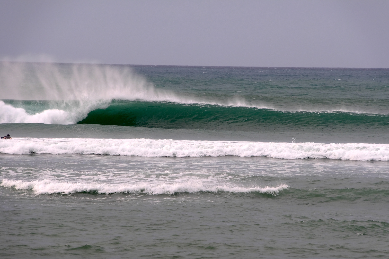 Cyclone Gabrielle Swell at Wharariki, Wharariki Beach