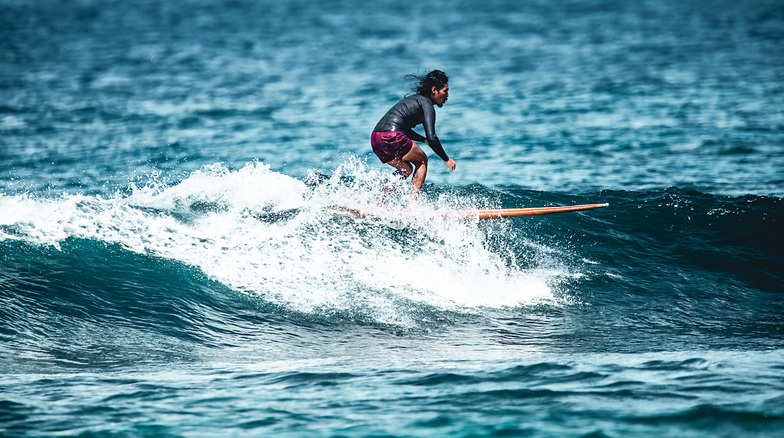 Sunabe Seawall surf break