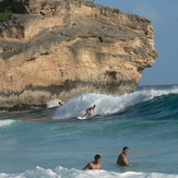 Nice left, Shipwrecks - Hyatt Beach