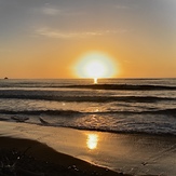 Sun down, Fitzroy Beach