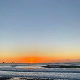 Sun down, Fitzroy Beach