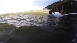 Sunset surfs, Port Renfrew photo