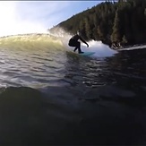 Sunset surfs, Port Renfrew