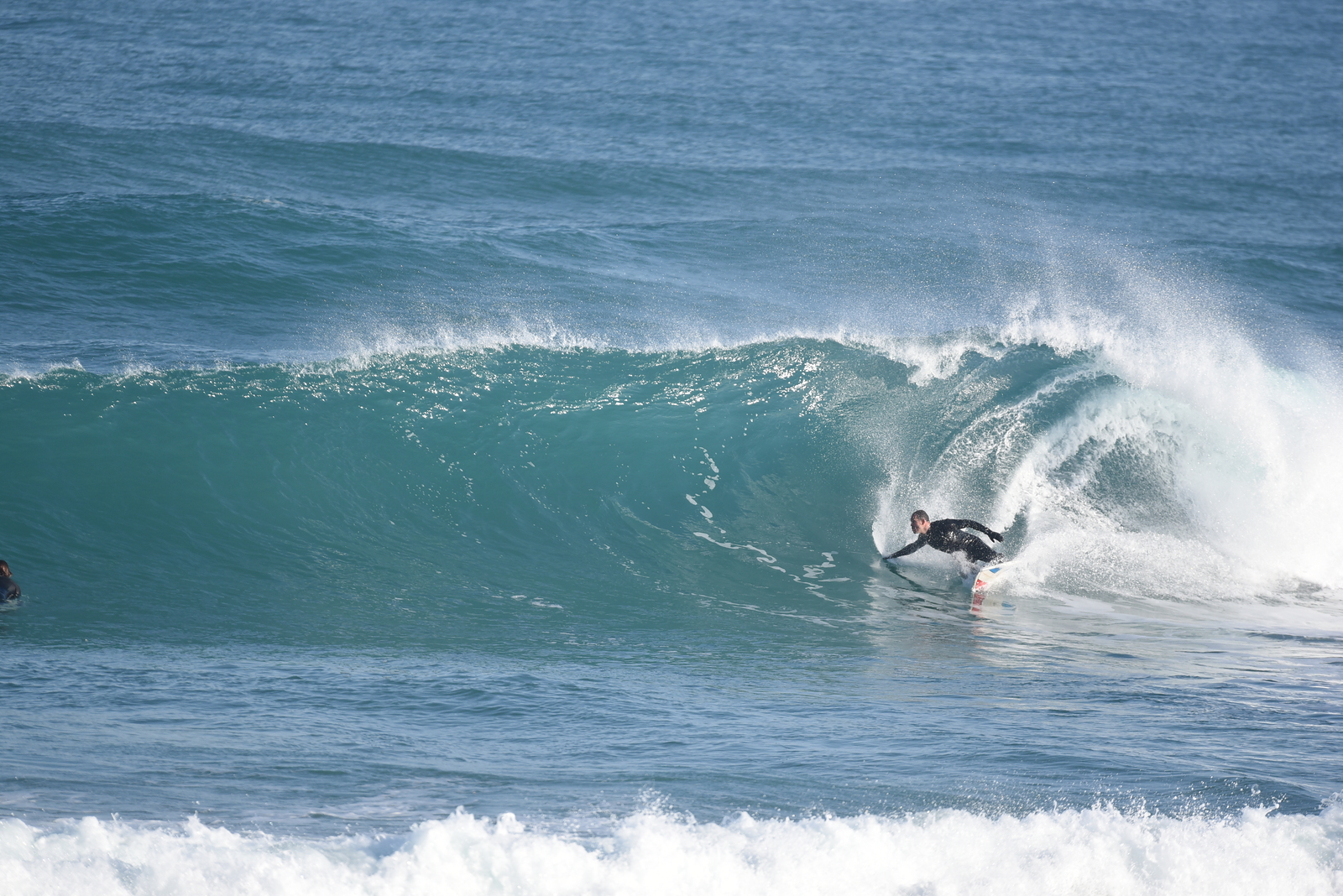 Kneelo local, ya bajando el mar., Liencres