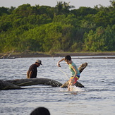 Kid in Bodyboard Pascuales