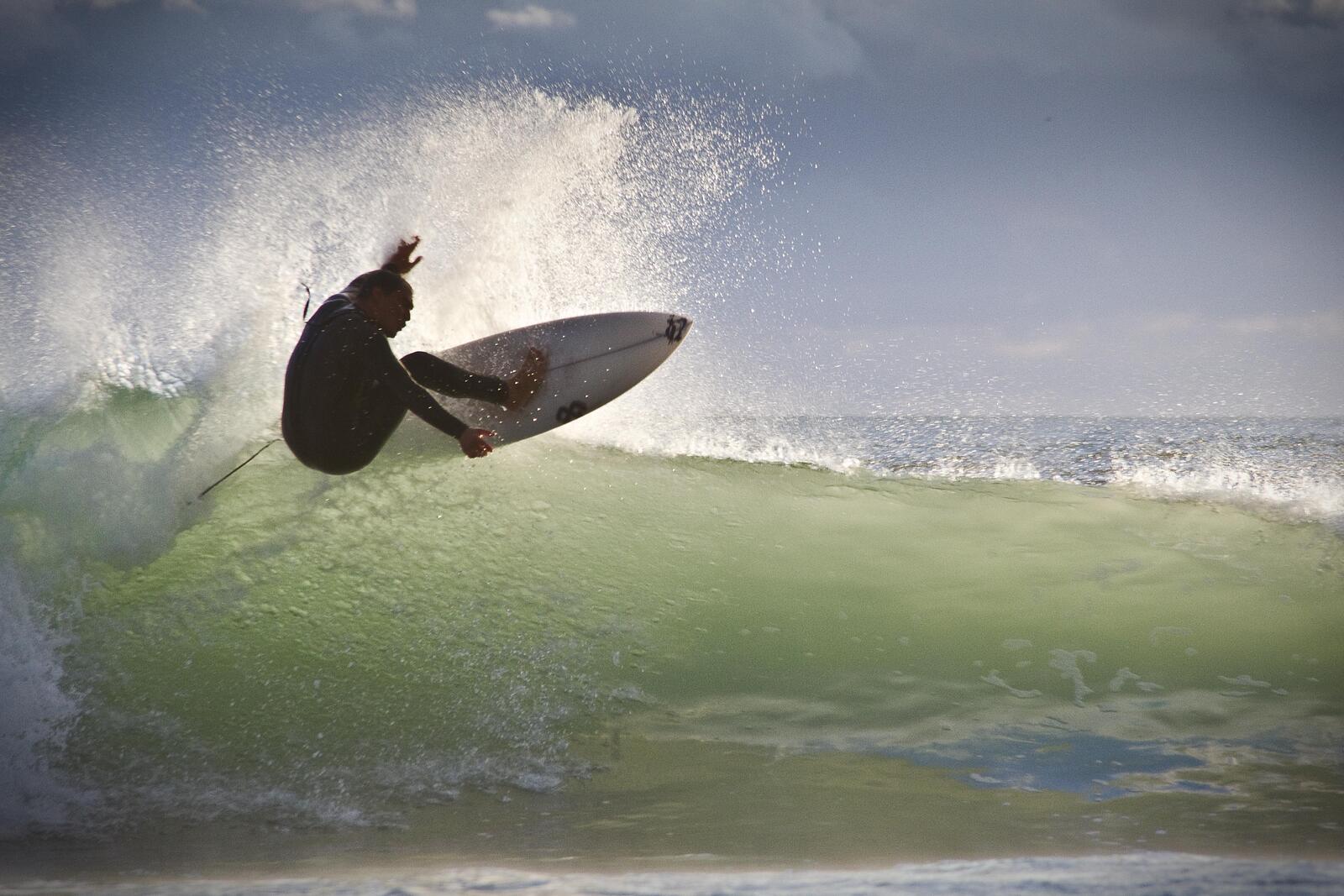 Carcavelos Unknown Surfer