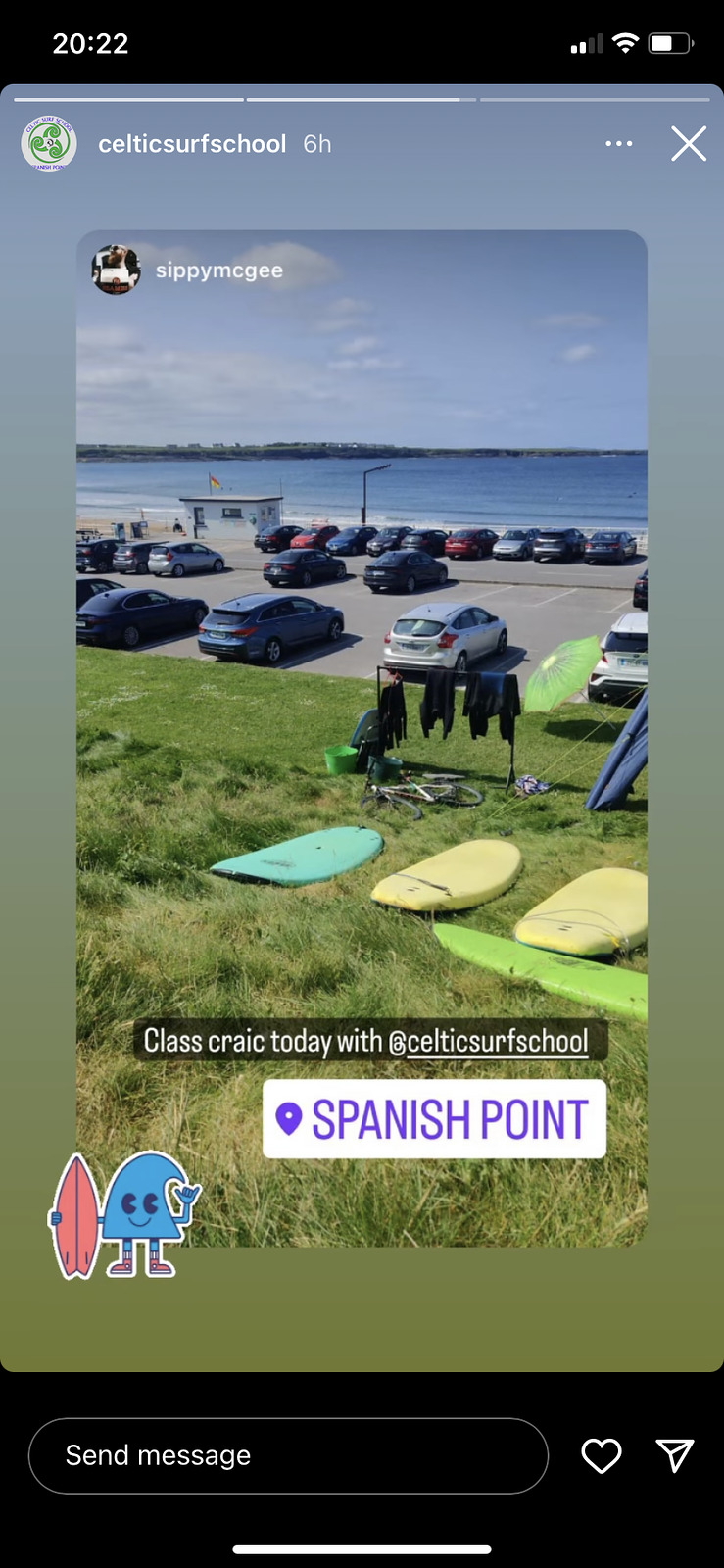 Surf at Spanish Point Co. Clare