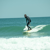 Double over ankle at Crystal Pier, Wrightsville Beach