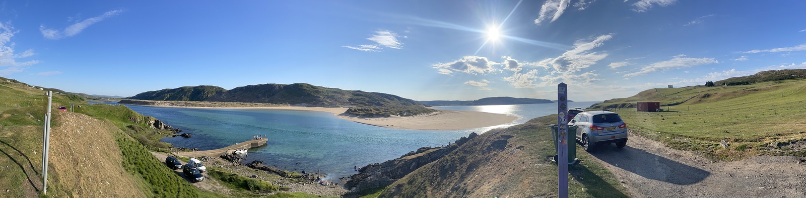 As seen from the Bettyhill side., Torrisdale Bay