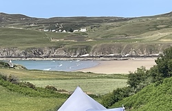 Farr bay seen from the Bettyhill campsite. photo