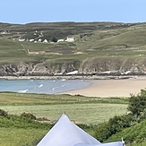 Farr bay seen from the Bettyhill campsite.