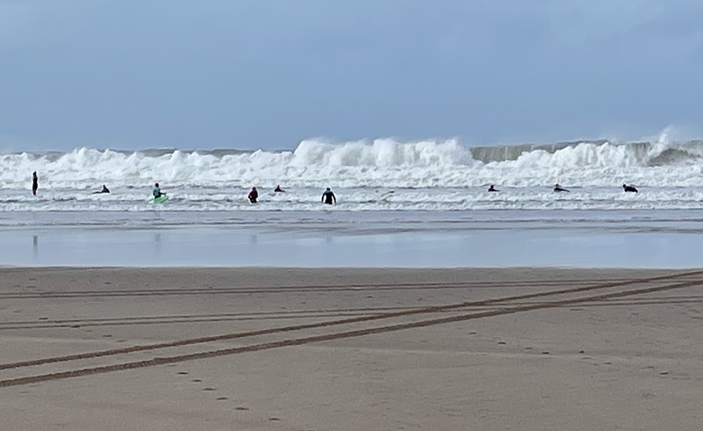 Croyde surf break